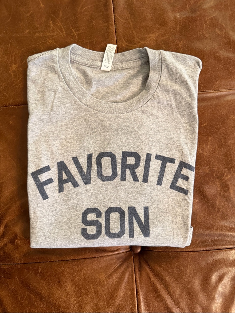 Fun printed grey tee men’s size medium. Super soft, never worn.Great for family